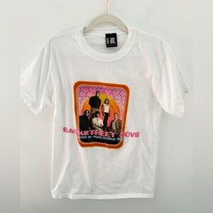 VINTAGE Y2K 2001 Backstreet Boys Concert‎ T-Shirt Medium Black&Blue Tour Graphic